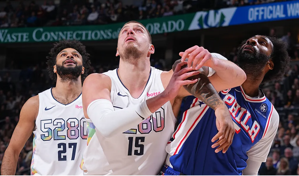 76人险胜山东队，约基奇高光表现